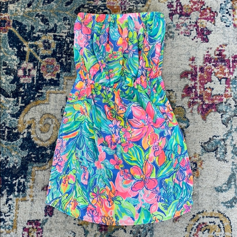 Strapless Lilly Pulitzer Dress